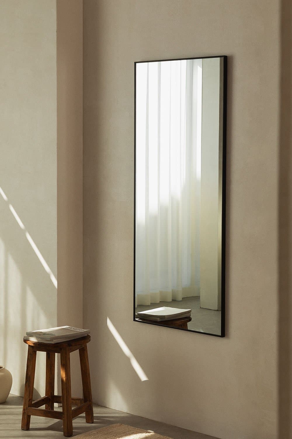 Aluminium wandspiegel (60x140 cm) Kaoze , galerij beeld 1