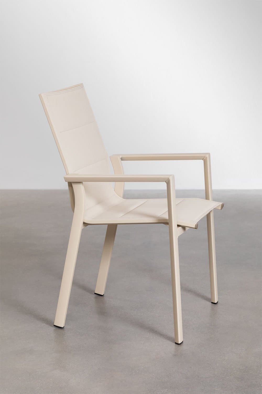 Karena stapelbare tuinstoel met aluminium armleuningen, galerij beeld 4