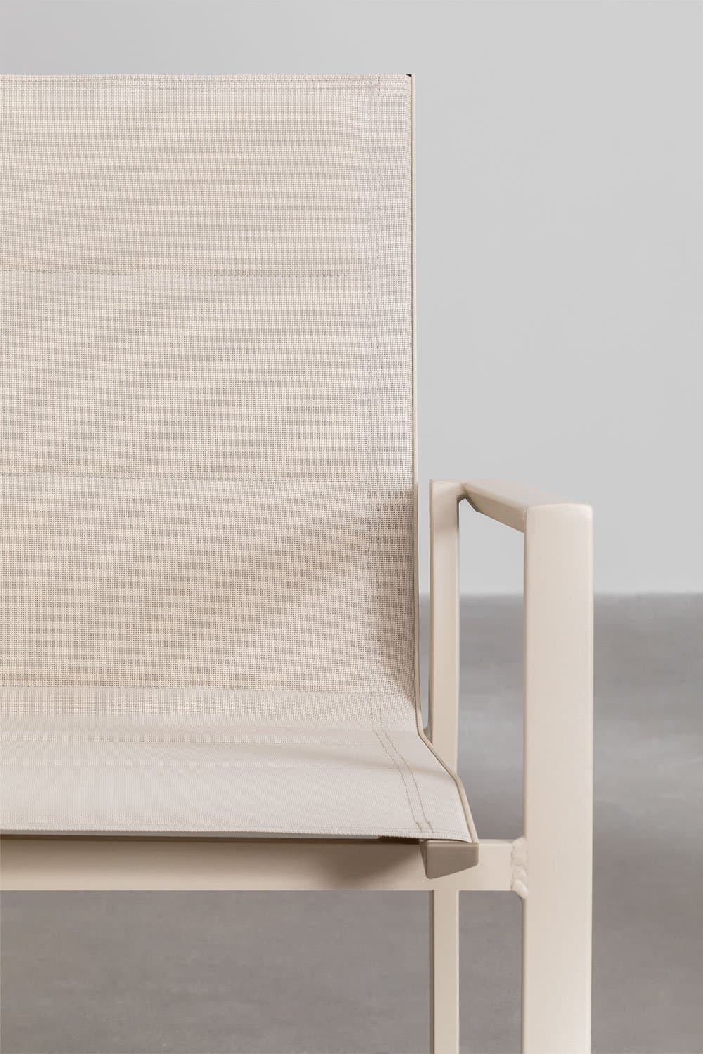 Karena stapelbare tuinstoel met aluminium armleuningen, galerij beeld 6