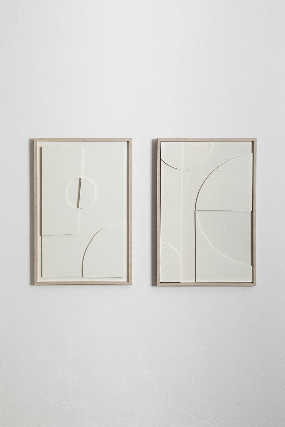 Decoratief schilderij in reliëf (40x60 cm) Reymond, galerij beeld 7