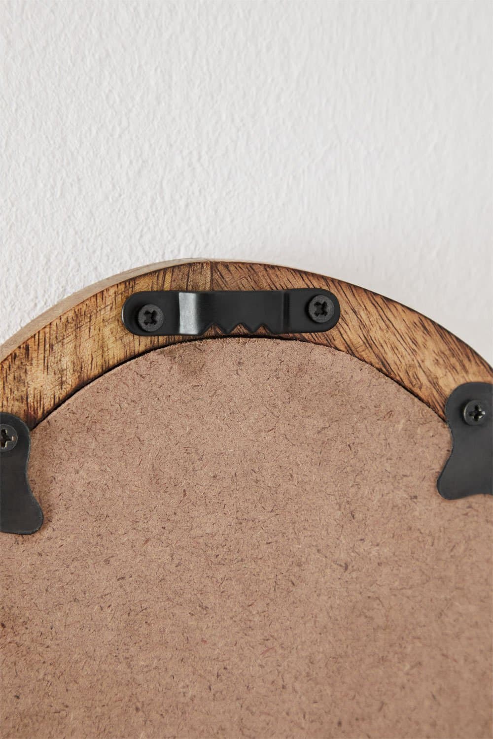 Set van 3 mangohouten wandspiegels Gabael Design, galerij beeld 6