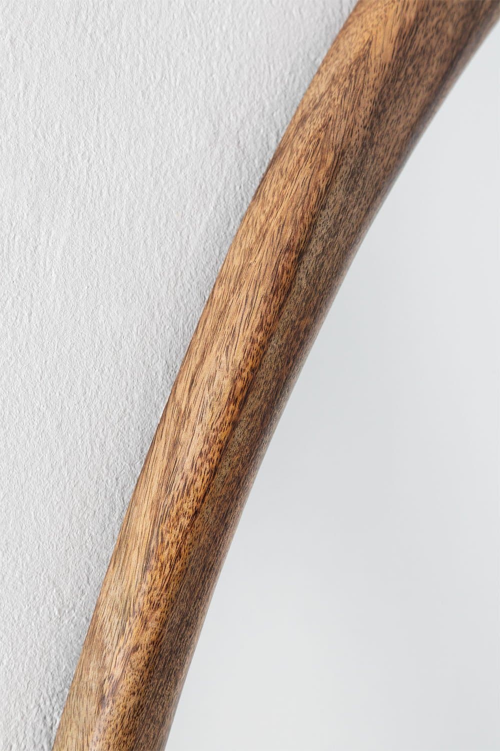 Mangohouten wandspiegel (86x70 cm) Dilian , galerij beeld 4