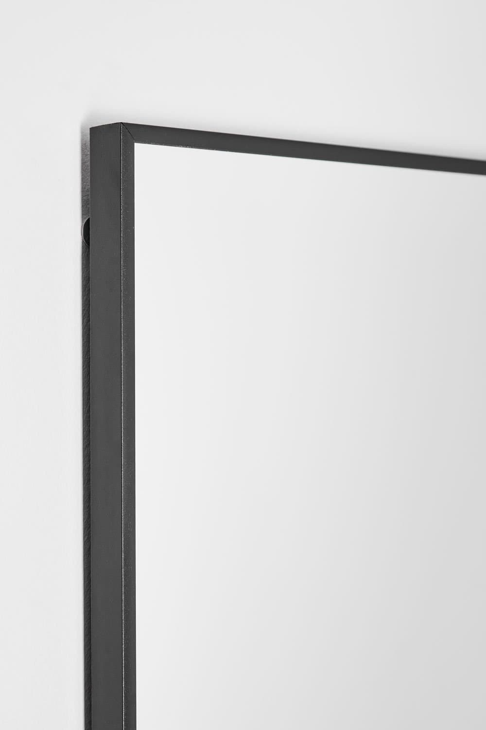 Rechthoekige wandspiegel 70x200 cm in aluminium Mirjam, galerij beeld 4