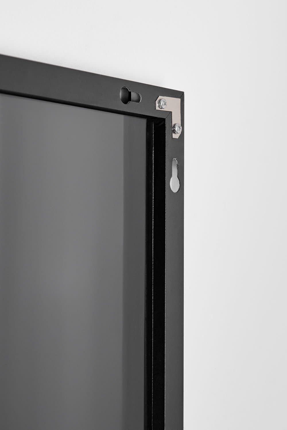 Rechthoekige wandspiegel 70x200 cm in aluminium Mirjam, galerij beeld 5