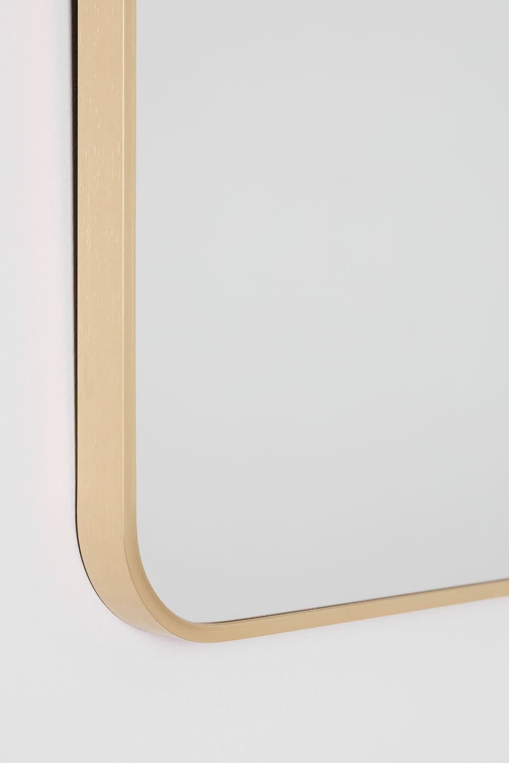 Rechthoekige aluminium wandspiegel (50x70 cm) Tuluise, galerij beeld 4