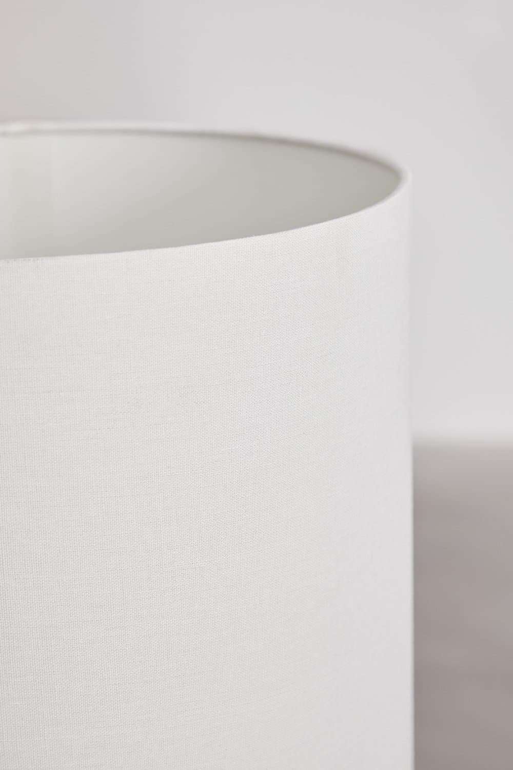 Loana vloerlamp van linnen en glasvezel, galerij beeld 5