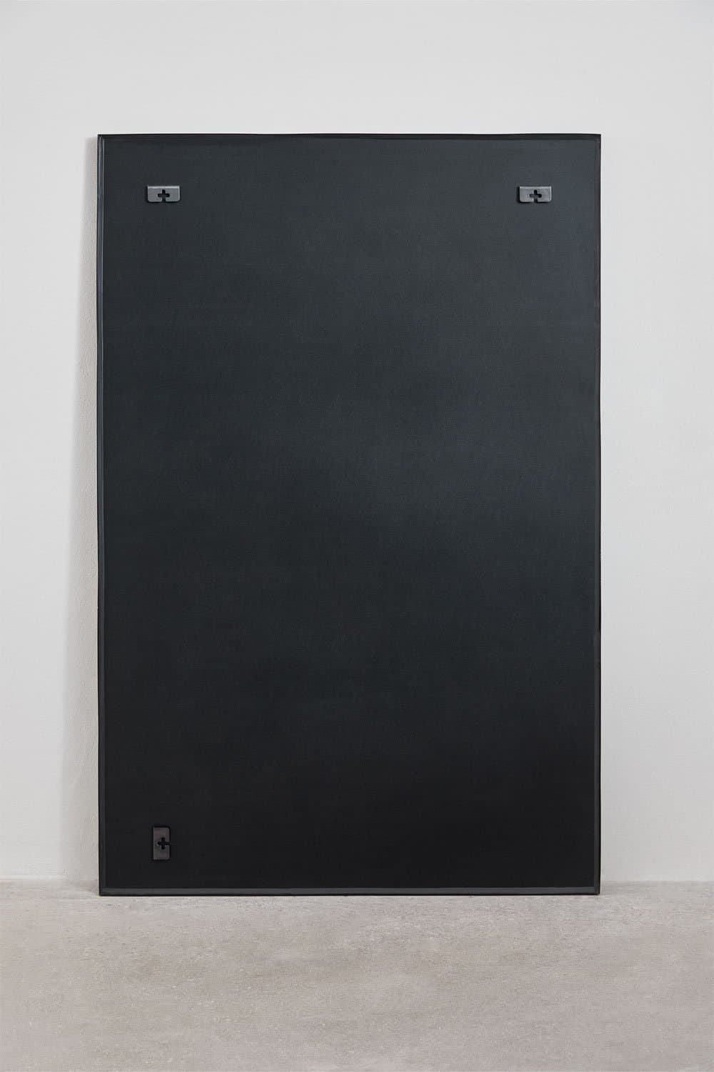 Rechthoekige wandspiegel 80x120 cm in metaal Niember, galerij beeld 6