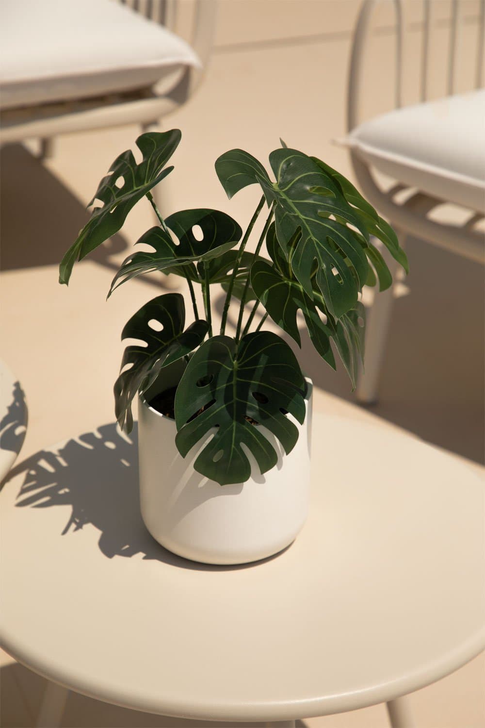Decoratieve Kunstplant Monstera 35 cm, galerij beeld 1