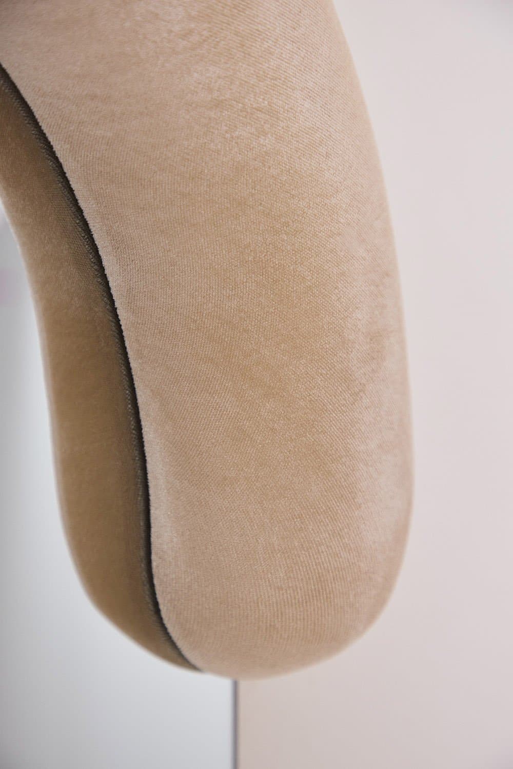 Ovale wandspiegel in fluweel (60x160 cm) Jasnon, galerij beeld 5