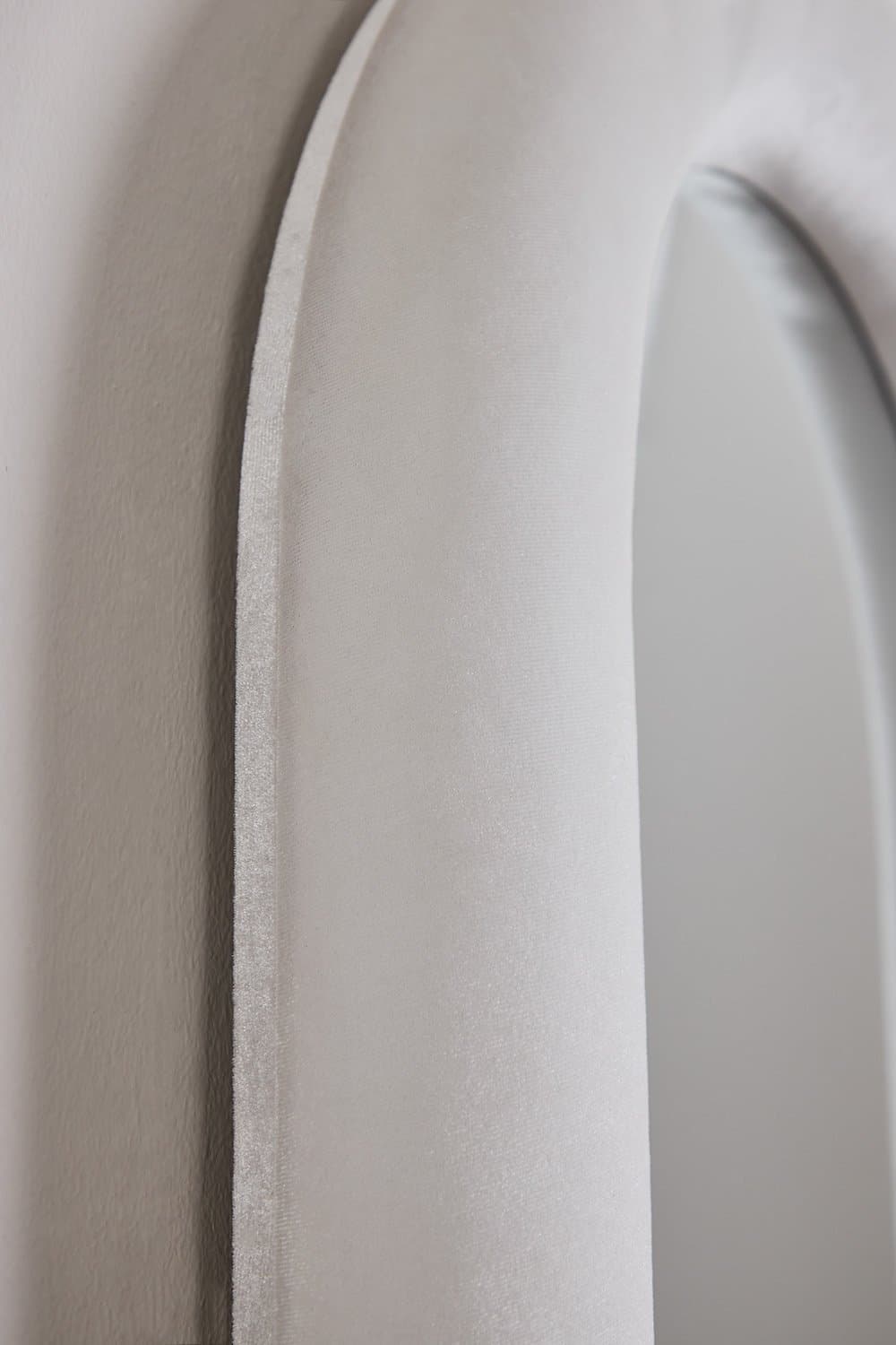 Ovale fluwelen wandspiegel (60x160 cm) Santes, galerij beeld 5