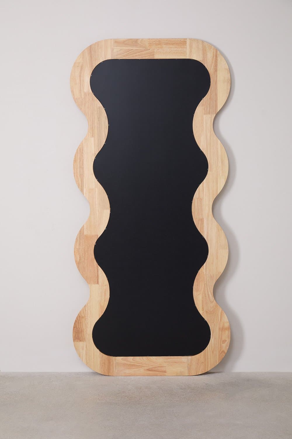 Eikenhouten wandspiegel (85x180 cm) Lierta , galerij beeld 5