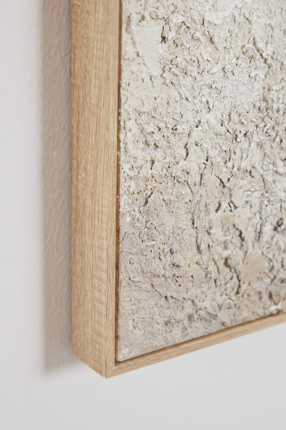 Decoratief schilderij met gipsstructuur (100x120 cm) Bestue, galerij beeld 3