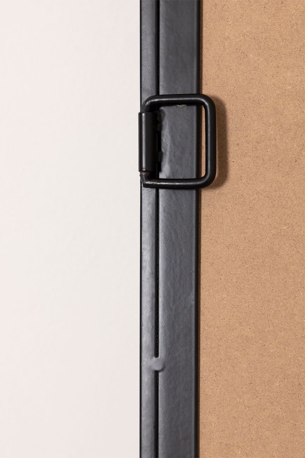 Wandspiegel in metaal Belm, galerij beeld 6