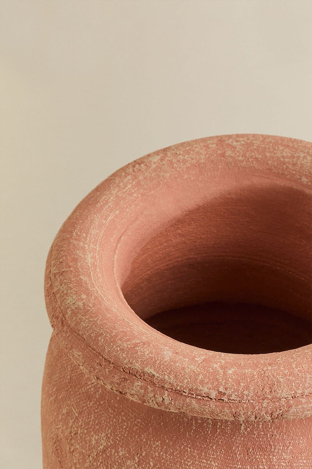 Terracotta Vaas (↑18,5 cm) Agnon , galerij beeld 3