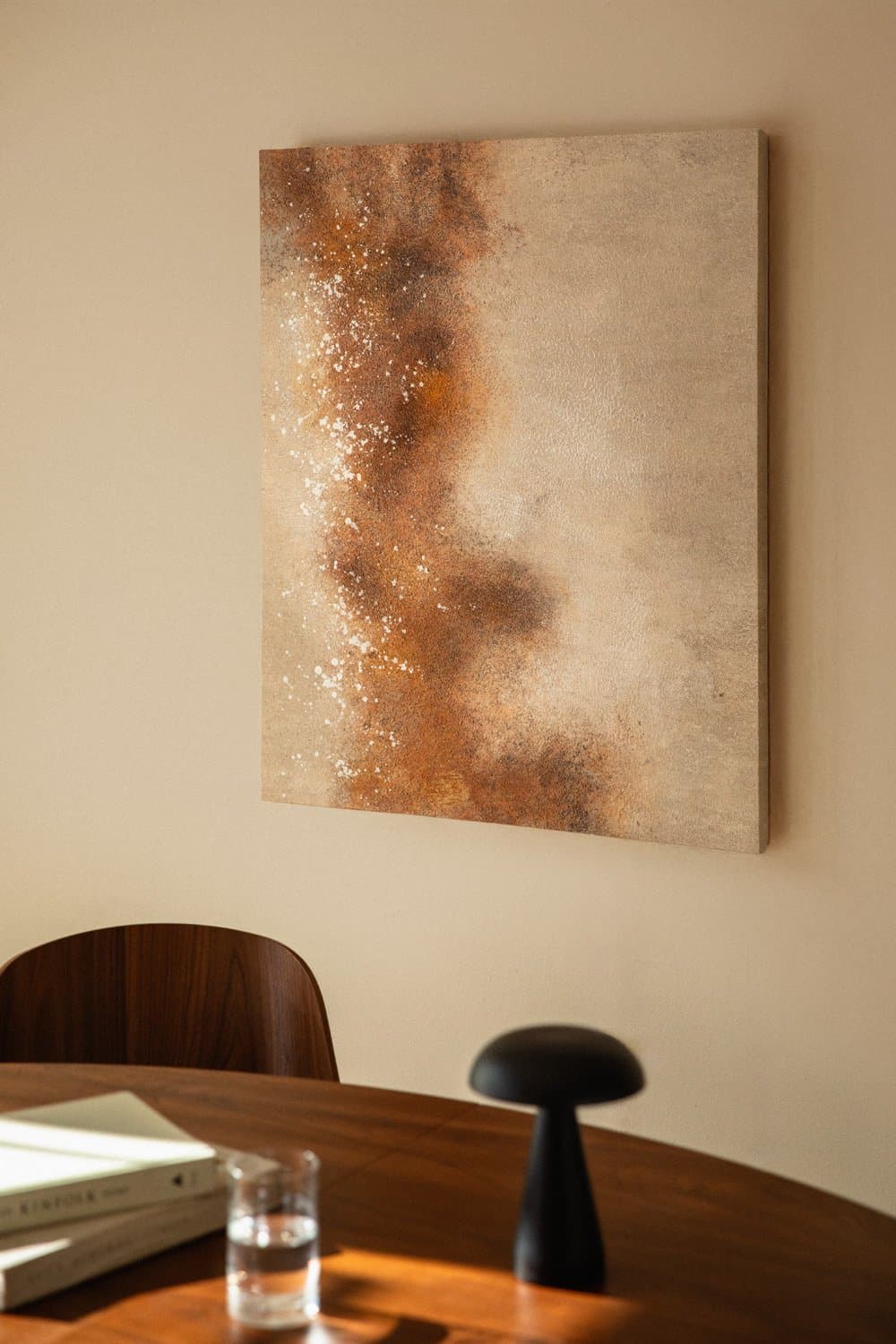 Decoratief canvas 80x100 cm met pleisterstructuur Sabik, galerij beeld 1