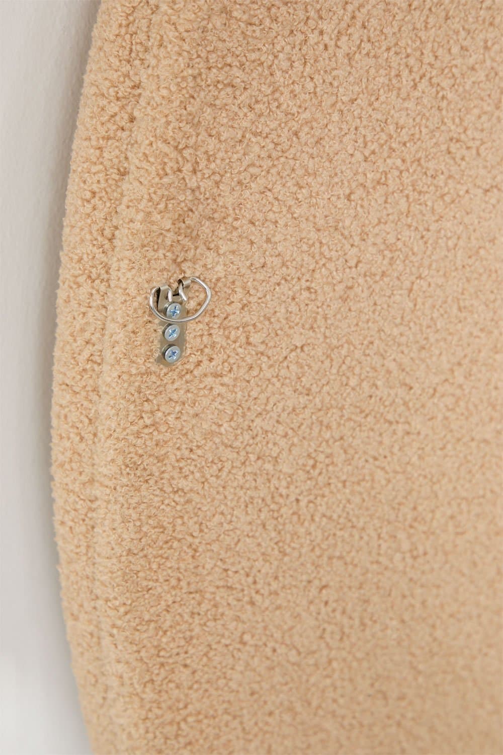 Ceniro schapenvacht wandspiegel 70x100 cm, galerij beeld 4