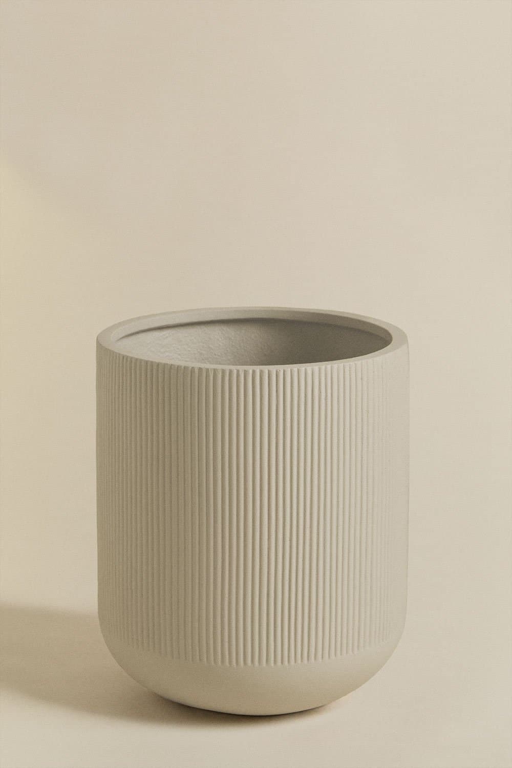 Bloempot in polyresin Raiden, galerij beeld 3