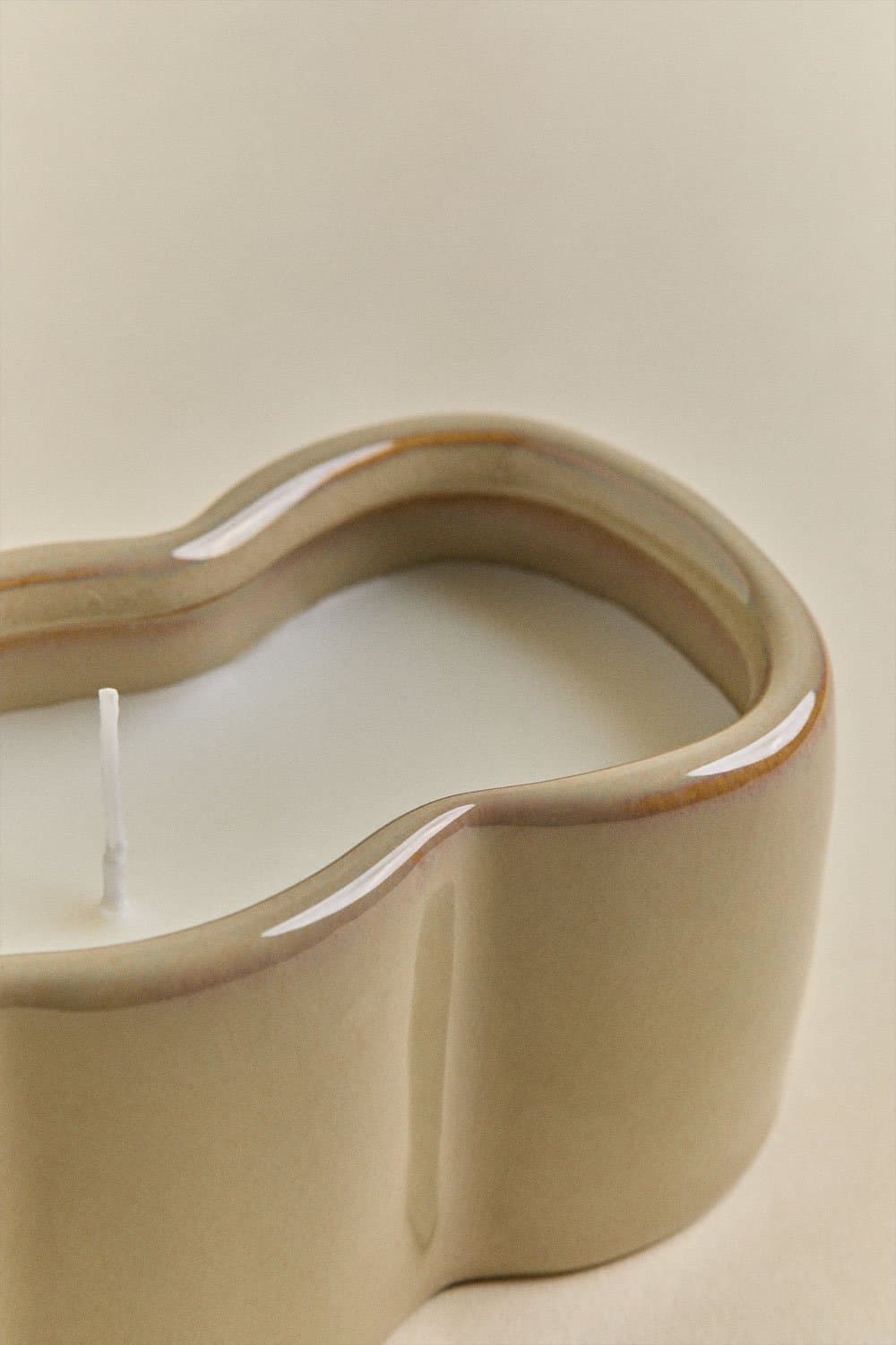 Decoratieve kaars in keramiek Tuindy, galerij beeld 5