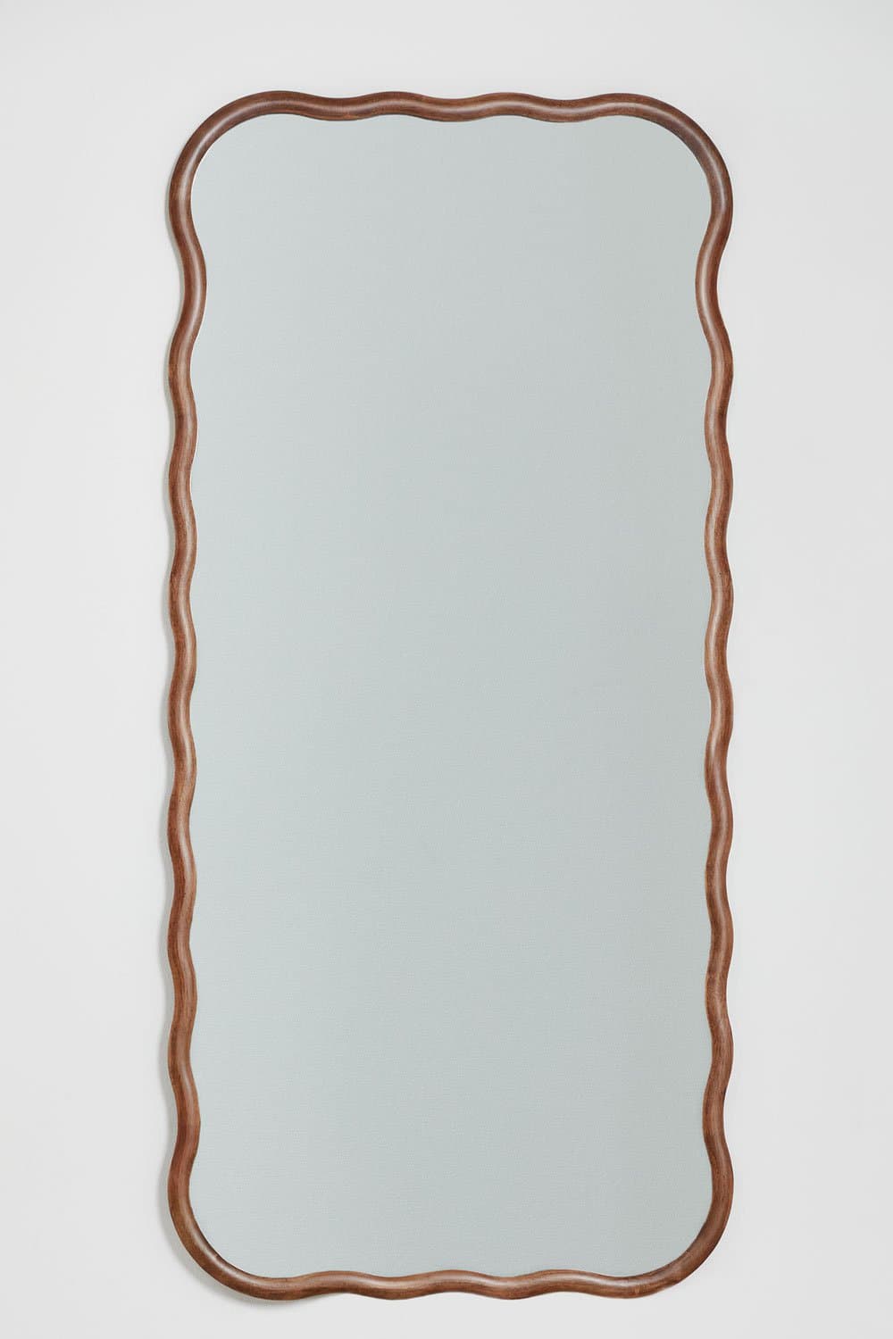 Aldreu eikenhouten wandspiegel , galerij beeld 1