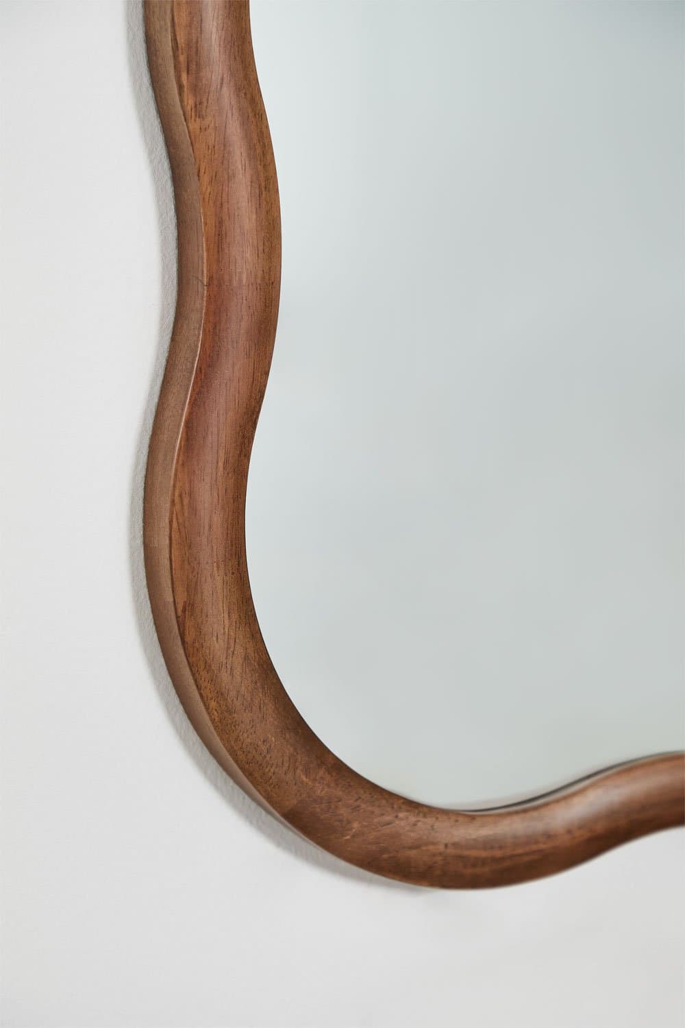 Aldreu eikenhouten wandspiegel , galerij beeld 4