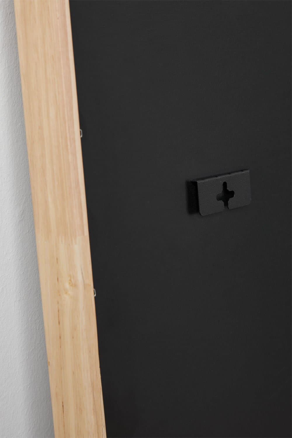 Rechthoekige wandspiegel 90x170 cm in eikenhout Ornella, galerij beeld 7