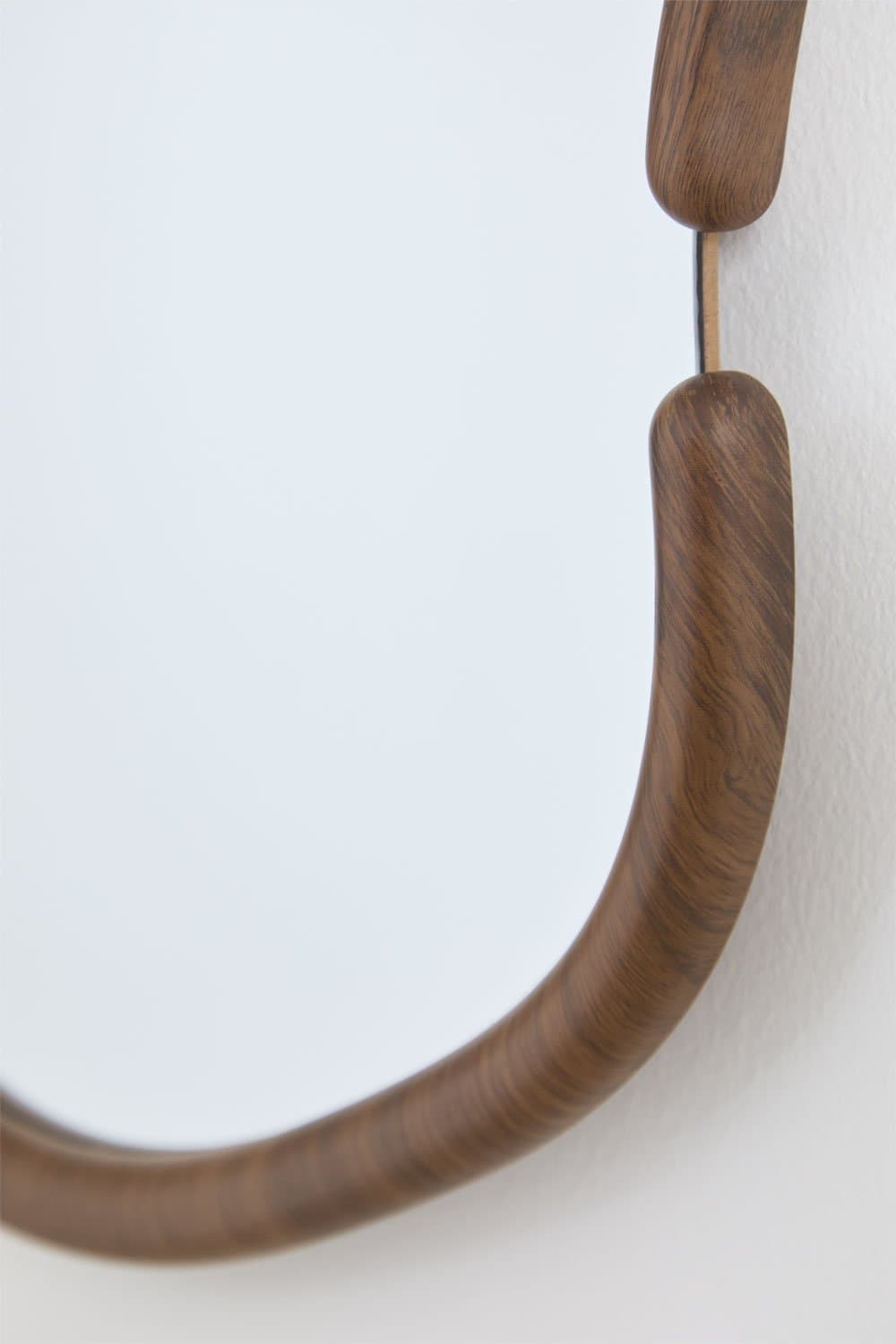 Ovale wandspiegel in MDF Vixidel, galerij beeld 4