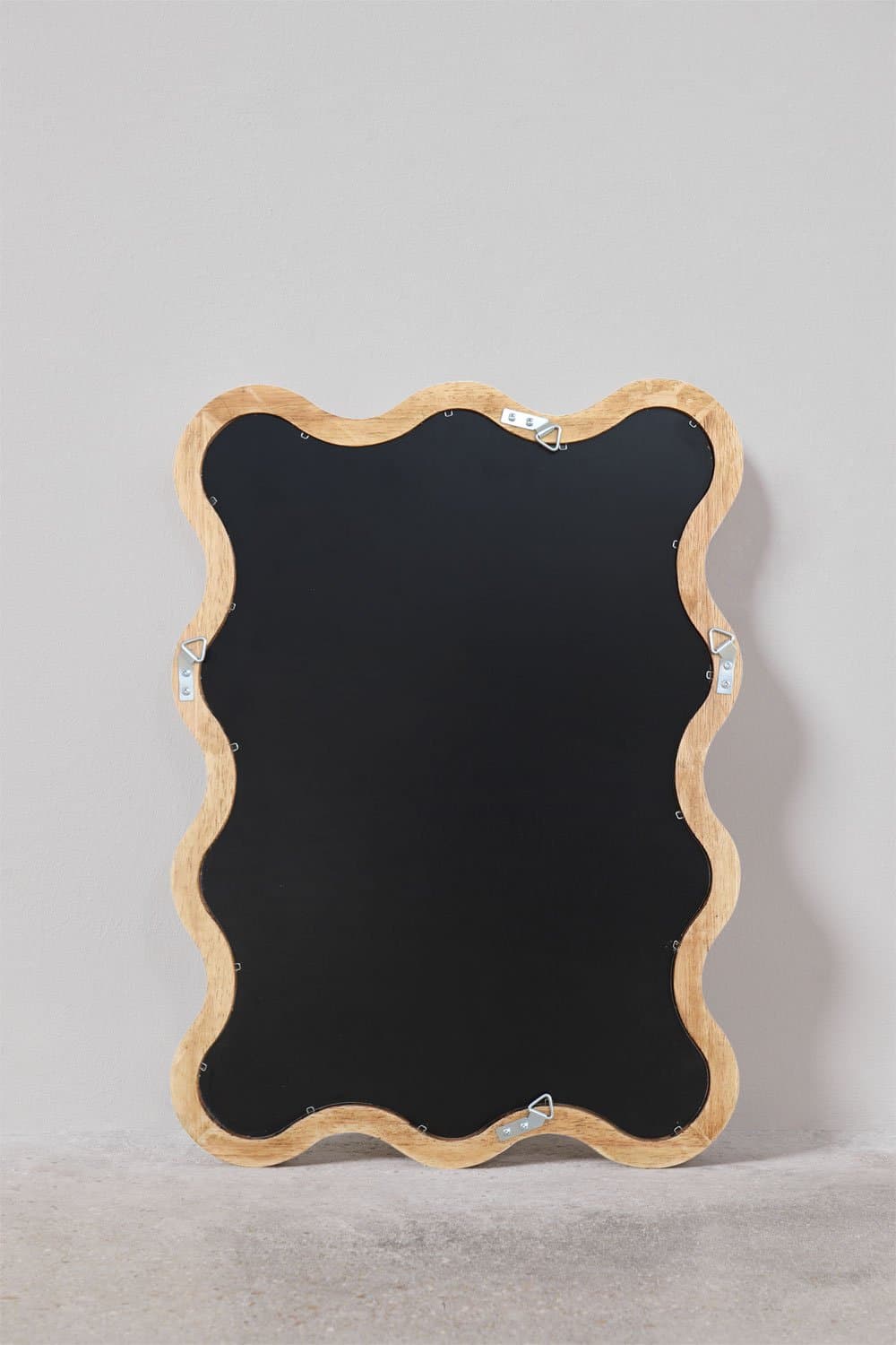 Rechthoekige wandspiegel (55 x 40 cm) in Tilore eikenhout, galerij beeld 3