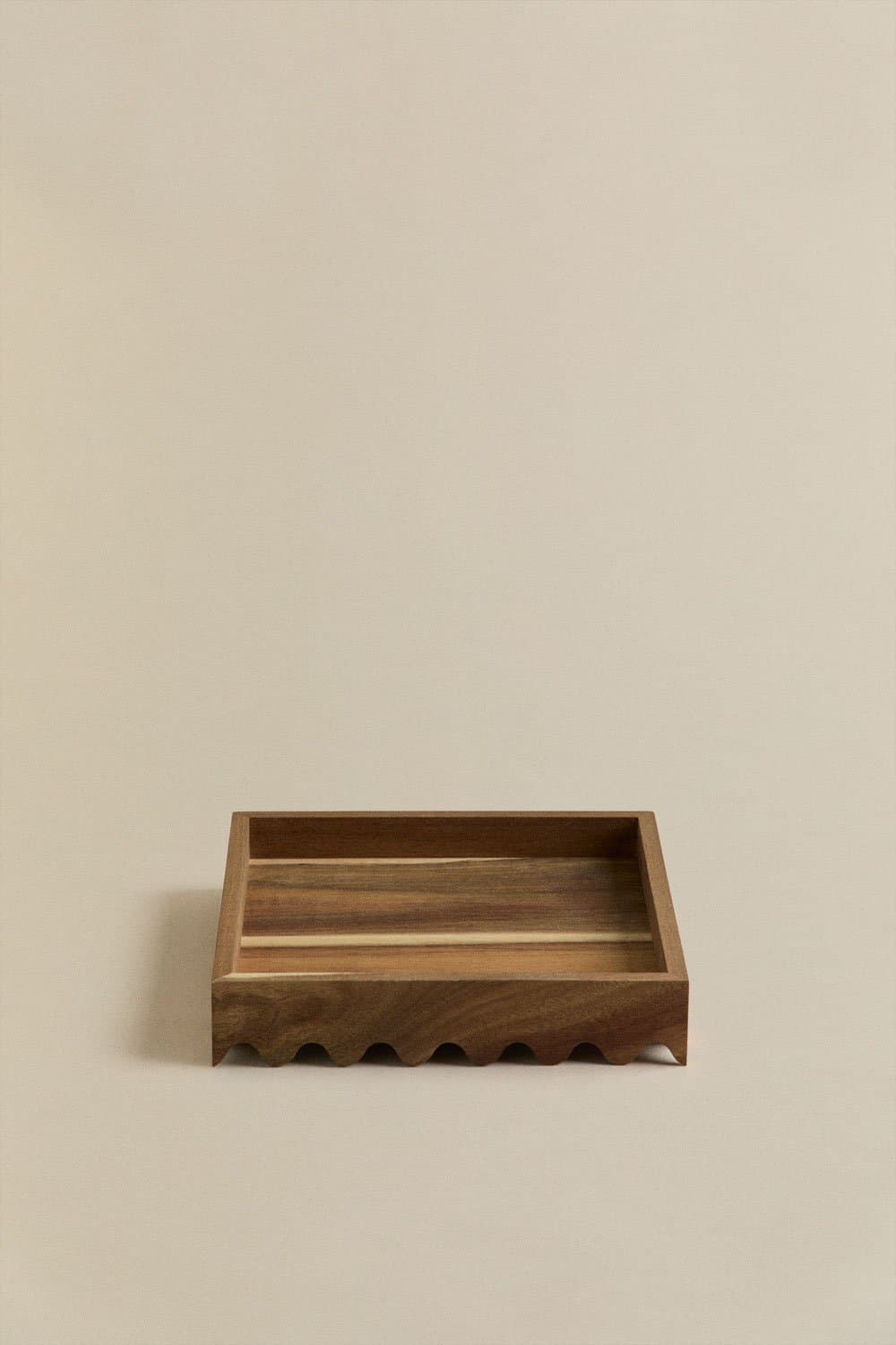 Decoratieve schaal van acaciahout Gaupen, galerij beeld 3