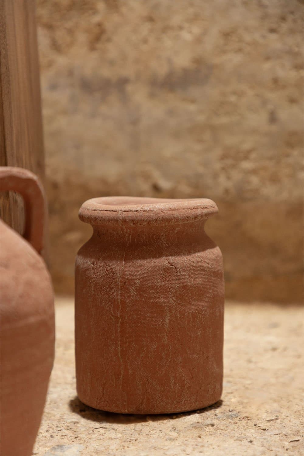 Terracotta Vaas (↑18,5 cm) Agnon , galerij beeld 1